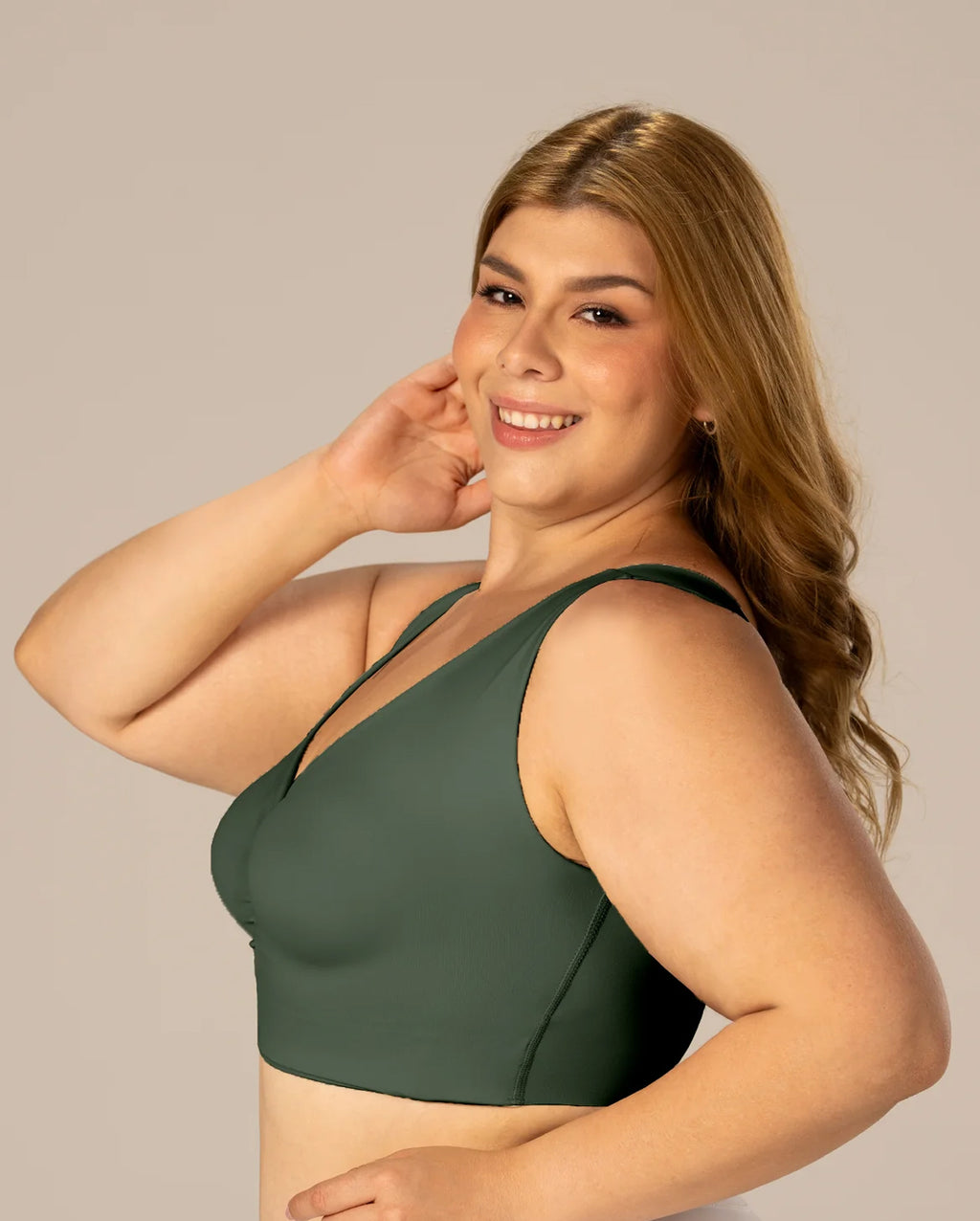 Top de realce seamless Fajas MyD Control Fresh B06006