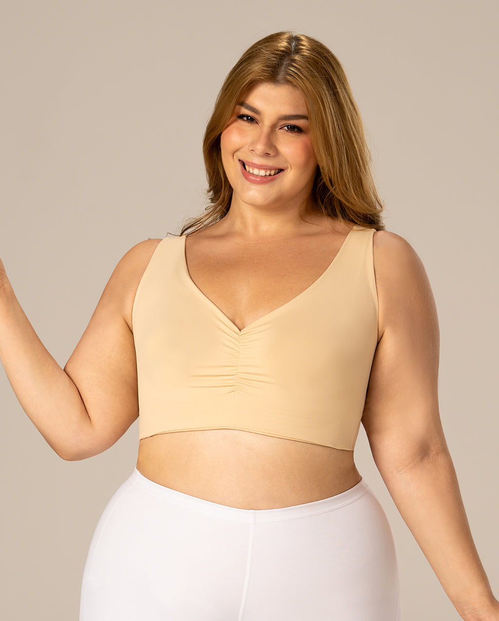 Top de realce seamless Fajas MyD Control Fresh B06006