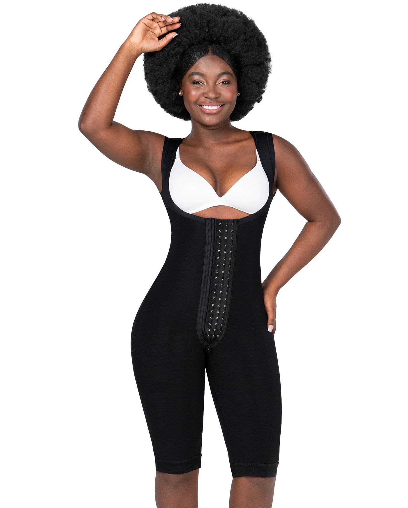 Faja larga espalda cubierta realce invisible Fajas MyD F-30475