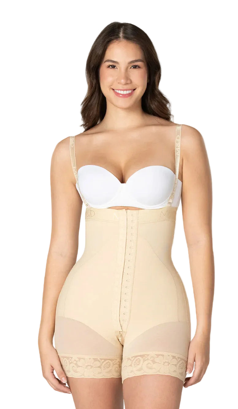 Faja Corta Strapless 4 Niveles F00466 de Fajas M&D®
