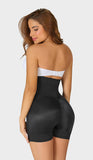 Short extra court, taille extra haute, avec renfort abdominal SXA0216 par Fajas M&amp;D®