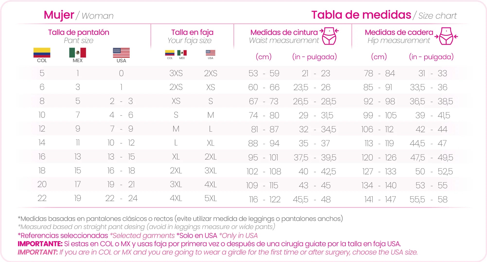 Long shorts, high waist, STA0323 by Fajas M&amp;D®